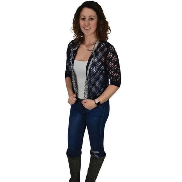 Lace cardigan size large - Picture 7 of 7